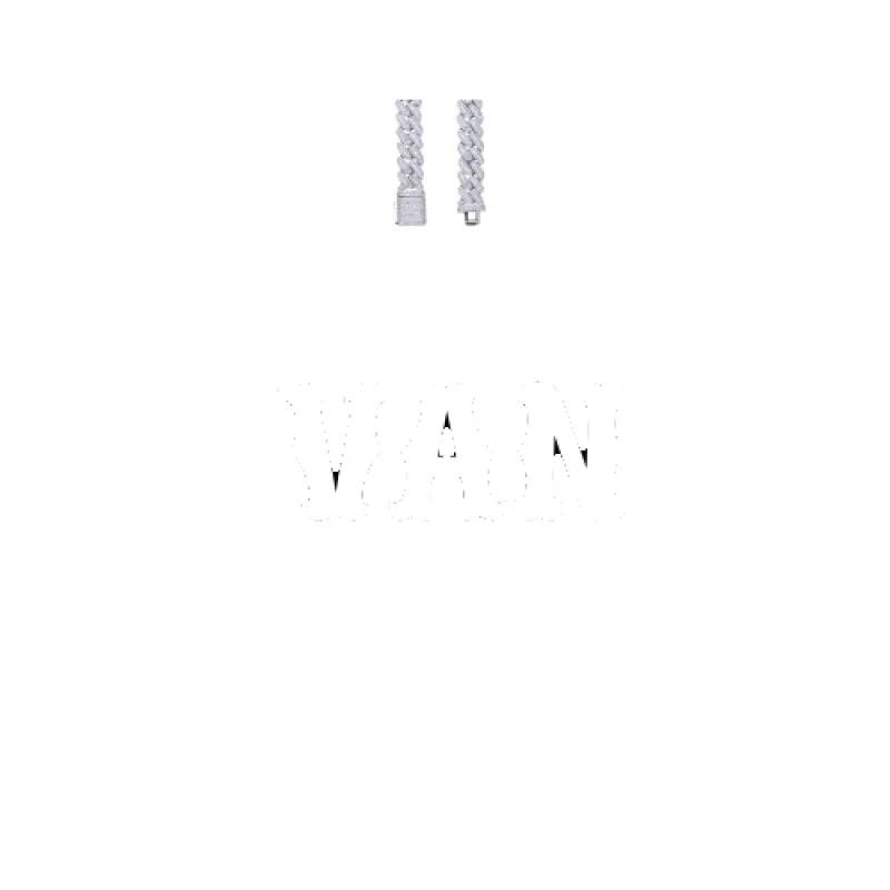 Custom Letters Freibeuter Font Necklace sold by The GUU Shop