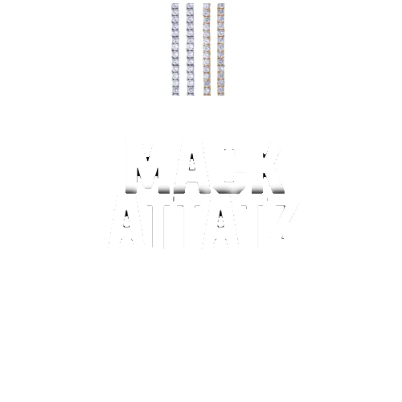 Custom Letters Baguette Two Layer Necklace sold by The GUU Shop