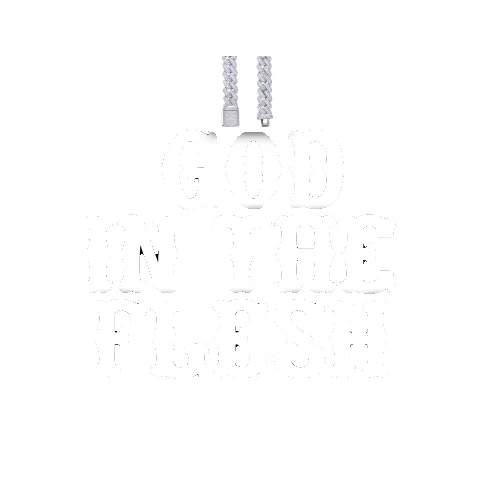 Custom Letters Freibeuter Font Necklace sold by The GUU Shop