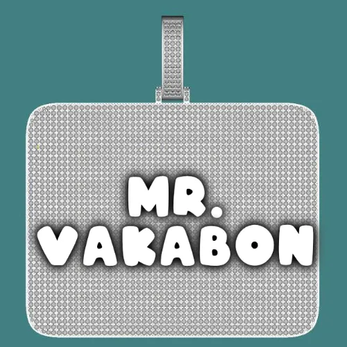 CUSTOM LETTER NECKLACE 3D BIG SQUARE sold by The GUU Shop