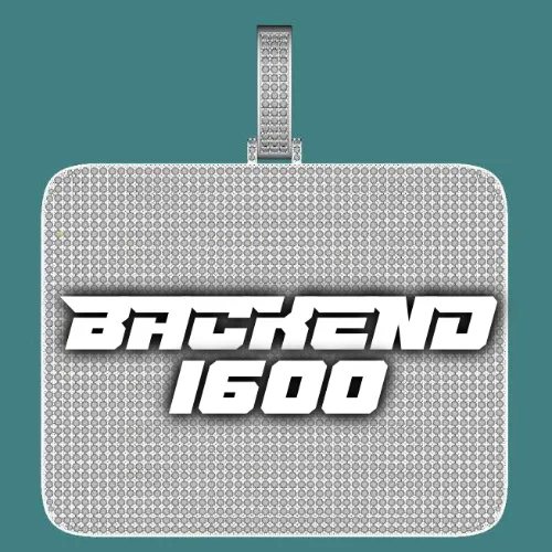 CUSTOM LETTER NECKLACE 3D BIG SQUARE sold by The GUU Shop