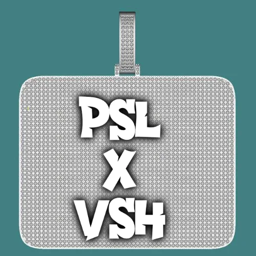 CUSTOM LETTER NECKLACE 3D BIG SQUARE sold by The GUU Shop