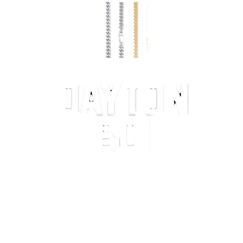 Custom Letters Baguette Two Layer Necklace made by The GUU Shop