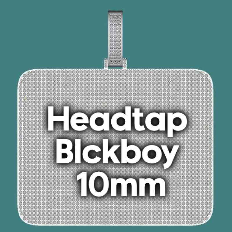 CUSTOM LETTER NECKLACE 3D BIG SQUARE sold by The GUU Shop