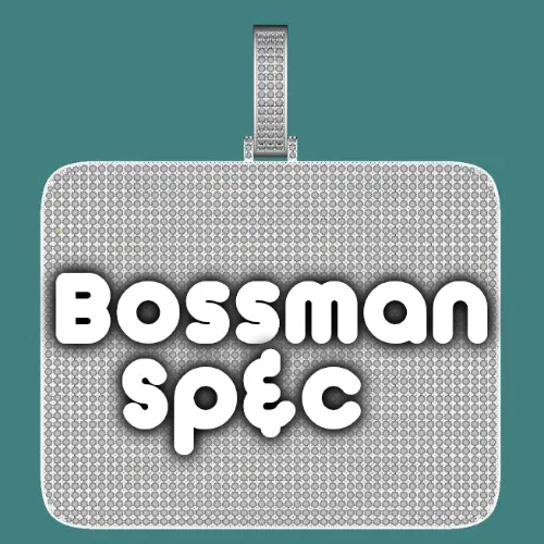 CUSTOM LETTER NECKLACE 3D BIG SQUARE sold by The GUU Shop