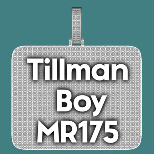 CUSTOM LETTER NECKLACE 3D BIG SQUARE sold by The GUU Shop