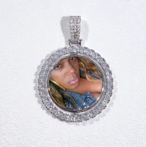 3D Spinning 2-Faced Custom Picture Pendant sold by The GUU Shop