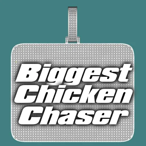 CUSTOM LETTER NECKLACE 3D BIG SQUARE sold by The GUU Shop