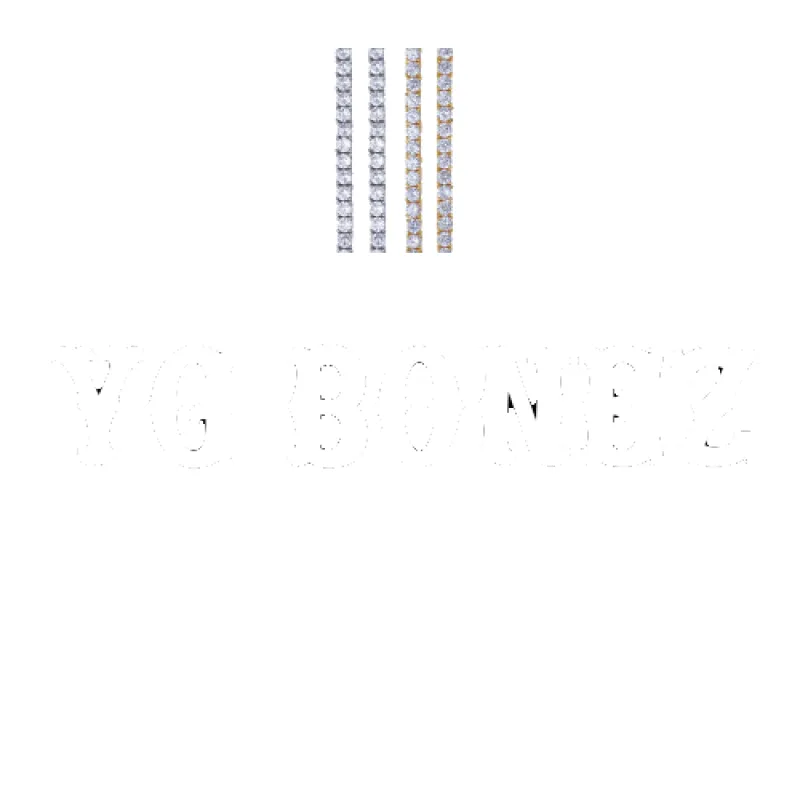 Custom Letters Freibeuter Font Necklace sold by The GUU Shop