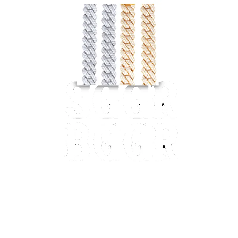 Custom Letters Freibeuter Font Necklace sold by The GUU Shop