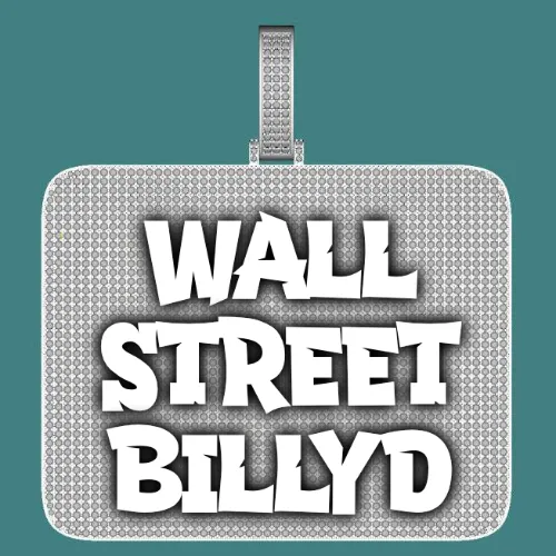 CUSTOM LETTER NECKLACE 3D BIG SQUARE sold by The GUU Shop