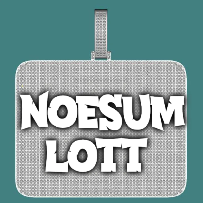 CUSTOM LETTER NECKLACE 3D BIG SQUARE sold by The GUU Shop