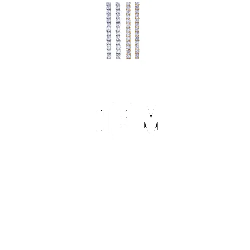 Custom Letters Baguette Two Layer Necklace sold by The GUU Shop