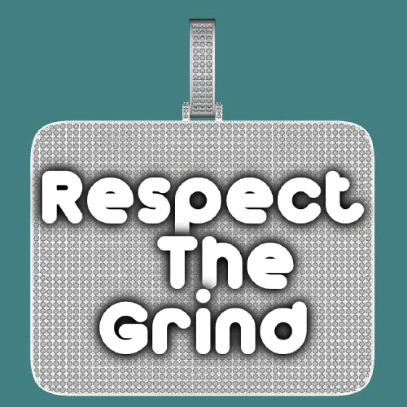 CUSTOM LETTER NECKLACE 3D BIG SQUARE sold by The GUU Shop