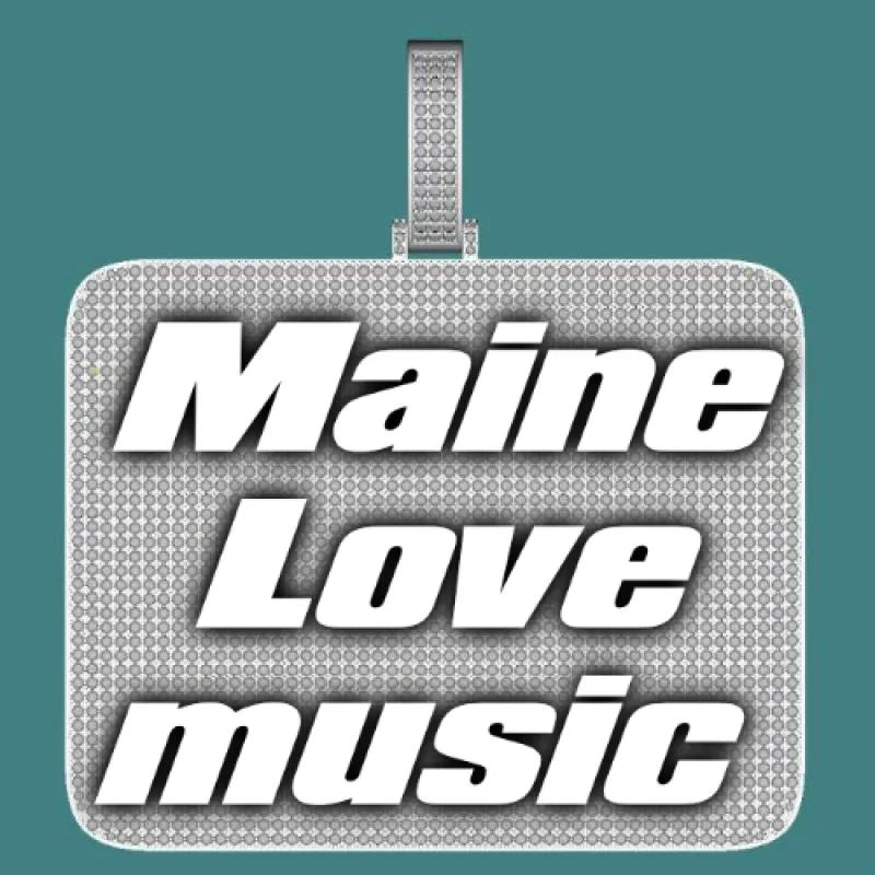 CUSTOM LETTER NECKLACE 3D BIG SQUARE sold by The GUU Shop