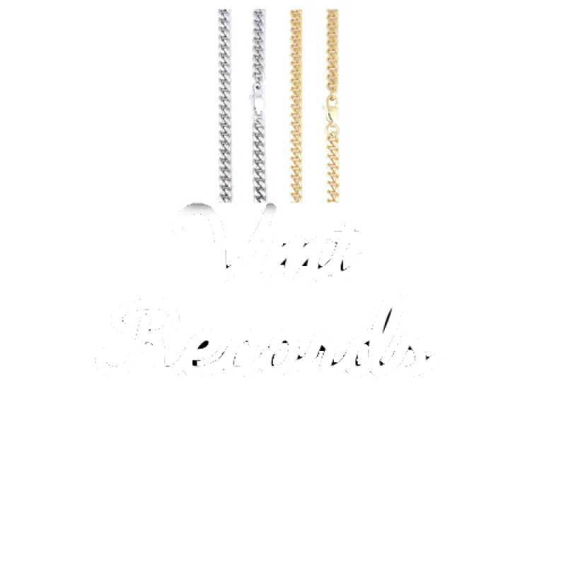 Script Custom Letter Necklace sold by The GUU Shop