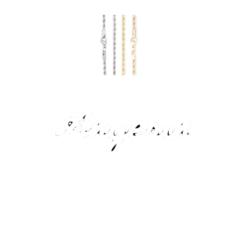 Script Custom Letter Necklace sold by The GUU Shop