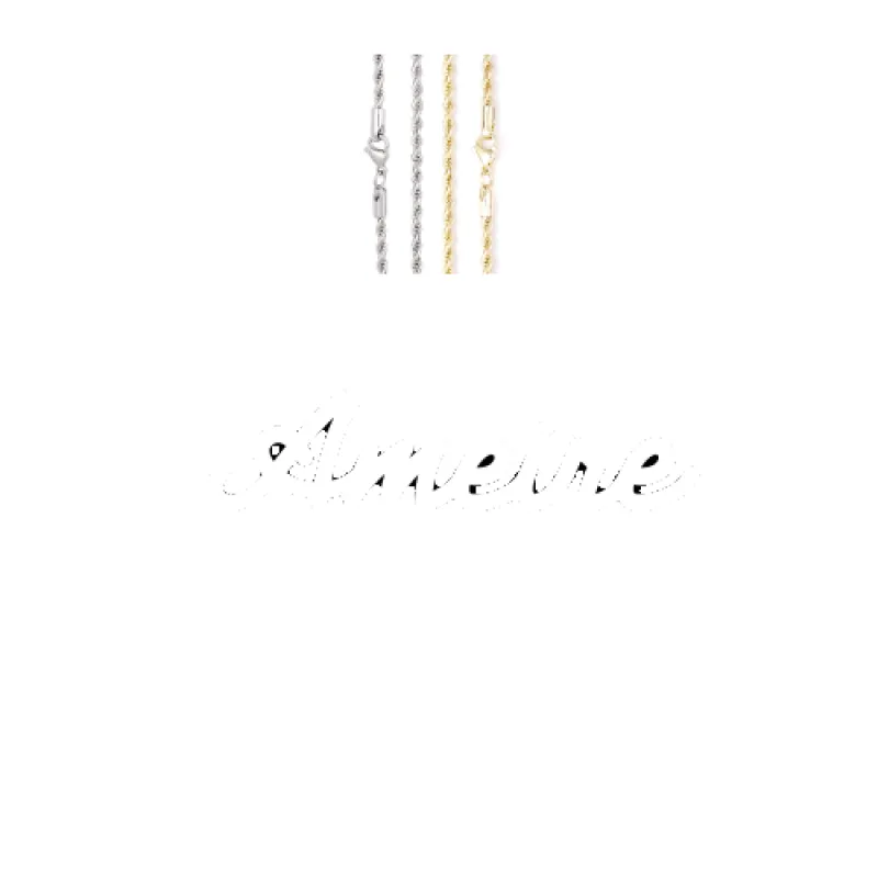 Script Custom Letter Necklace sold by The GUU Shop