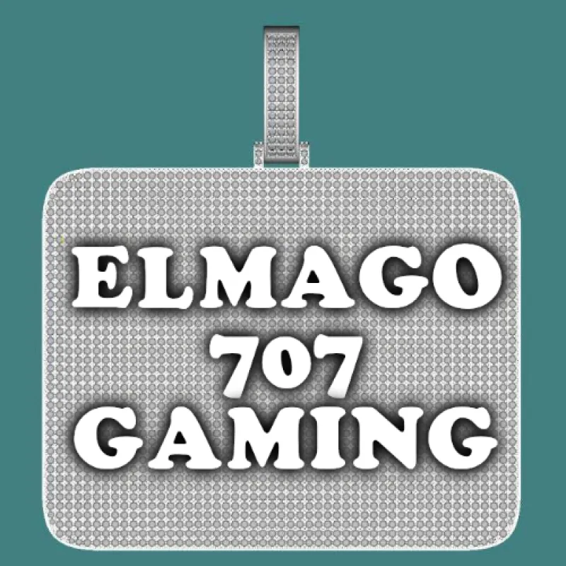 CUSTOM LETTER NECKLACE 3D BIG SQUARE sold by The GUU Shop