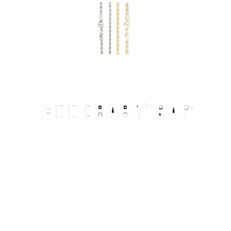 Custom Letters Baguette Two Layer Necklace made by The GUU Shop