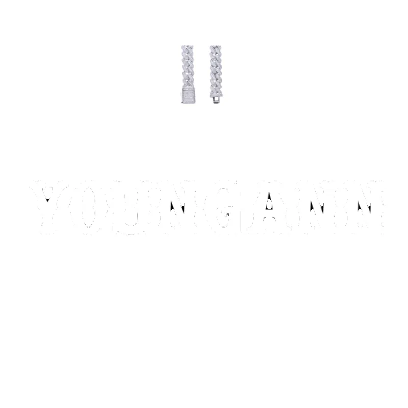 Custom Letters Freibeuter Font Necklace sold by The GUU Shop