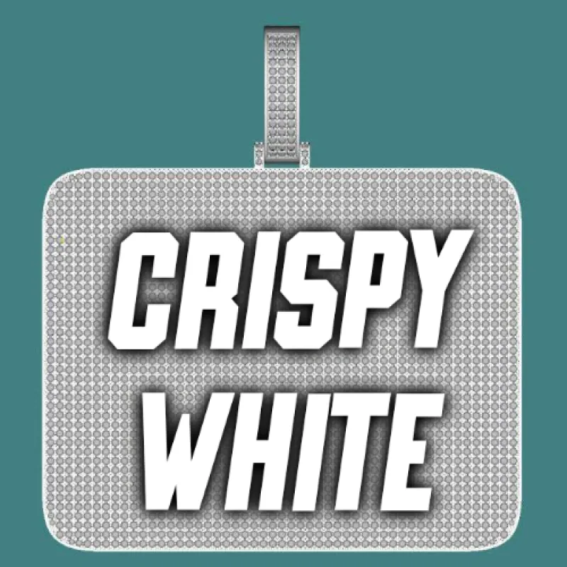 CUSTOM LETTER NECKLACE 3D BIG SQUARE sold by The GUU Shop