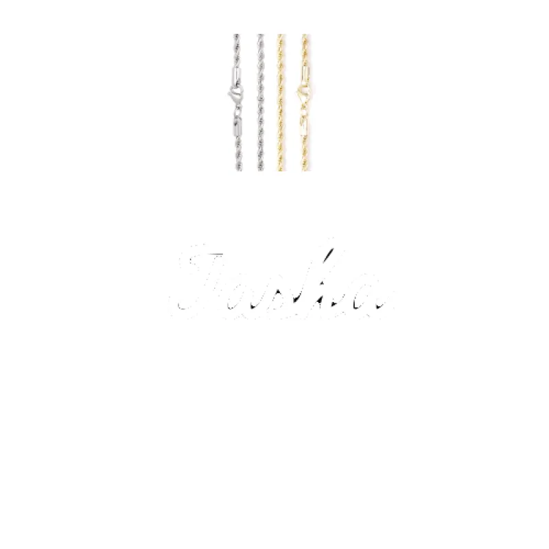 Script Custom Letter Necklace sold by The GUU Shop