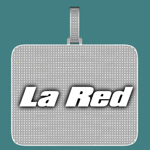 CUSTOM LETTER NECKLACE 3D BIG SQUARE sold by The GUU Shop