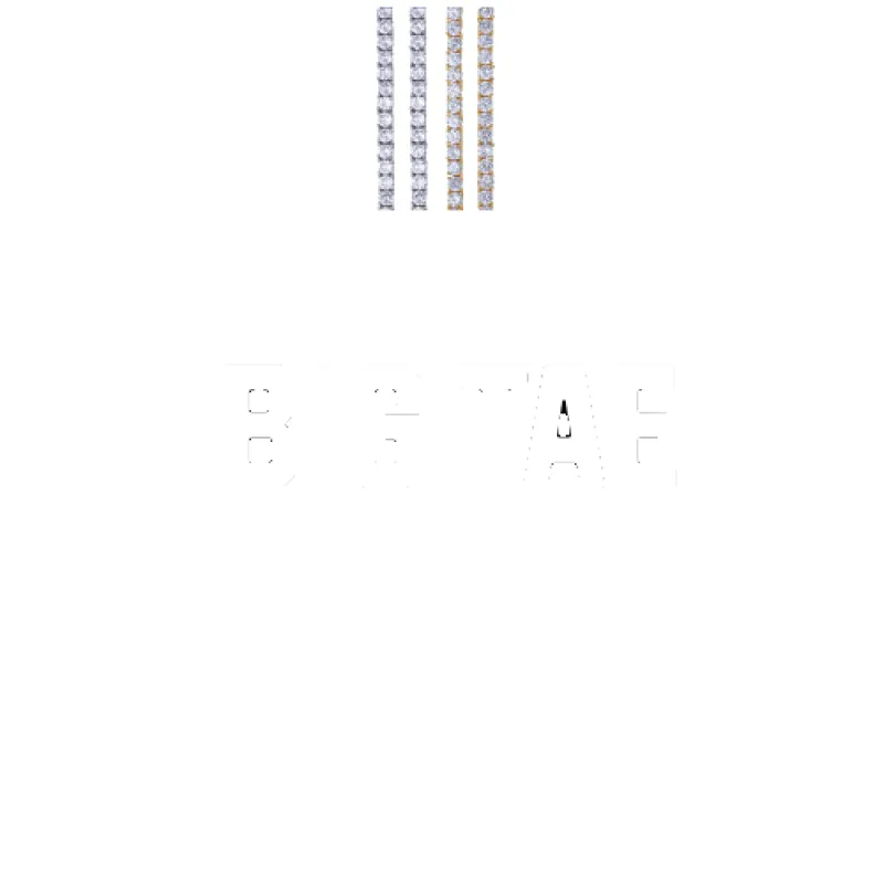 Custom Letters Baguette Two Layer Necklace sold by The GUU Shop