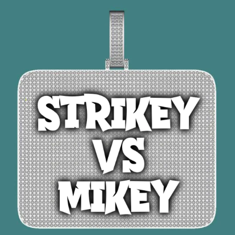 CUSTOM LETTER NECKLACE 3D BIG SQUARE sold by The GUU Shop