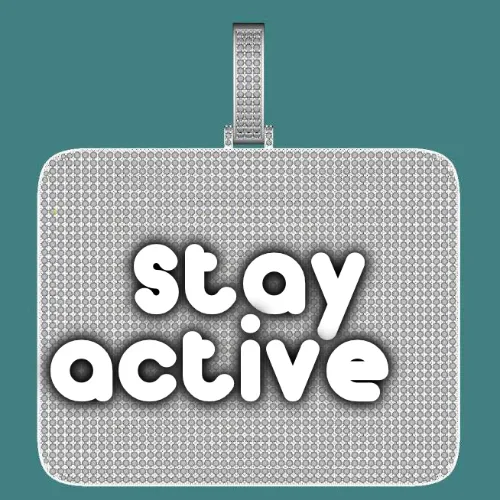 CUSTOM LETTER NECKLACE 3D BIG SQUARE sold by The GUU Shop