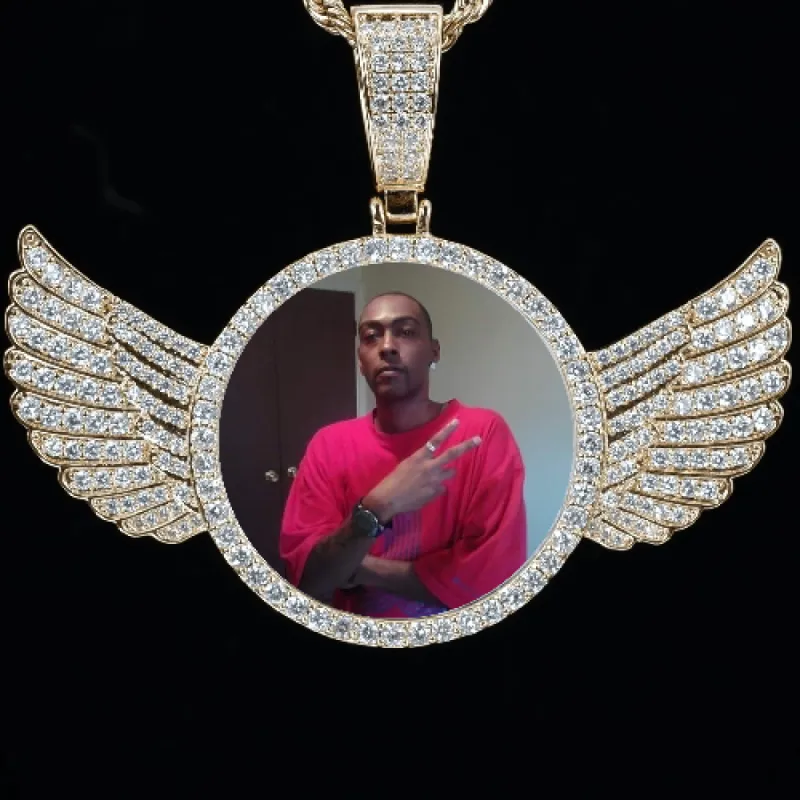 CUSTOM PICTURE PENDANT STYLE-4 sold by The GUU Shop