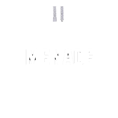 Custom Letters Baguette Two Layer Necklace sold by The GUU Shop