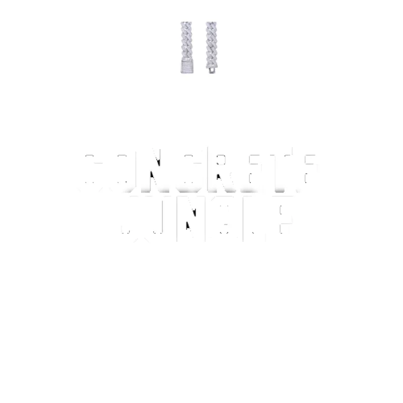 Custom Letters Baguette Two Layer Necklace made by The GUU Shop