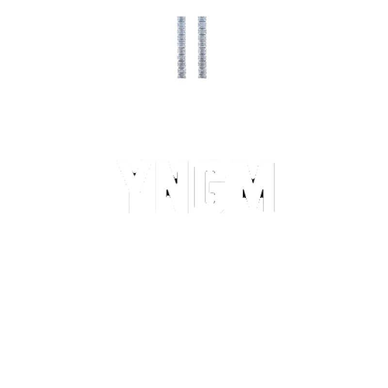 Custom Letters Baguette Two Layer Necklace made by The GUU Shop