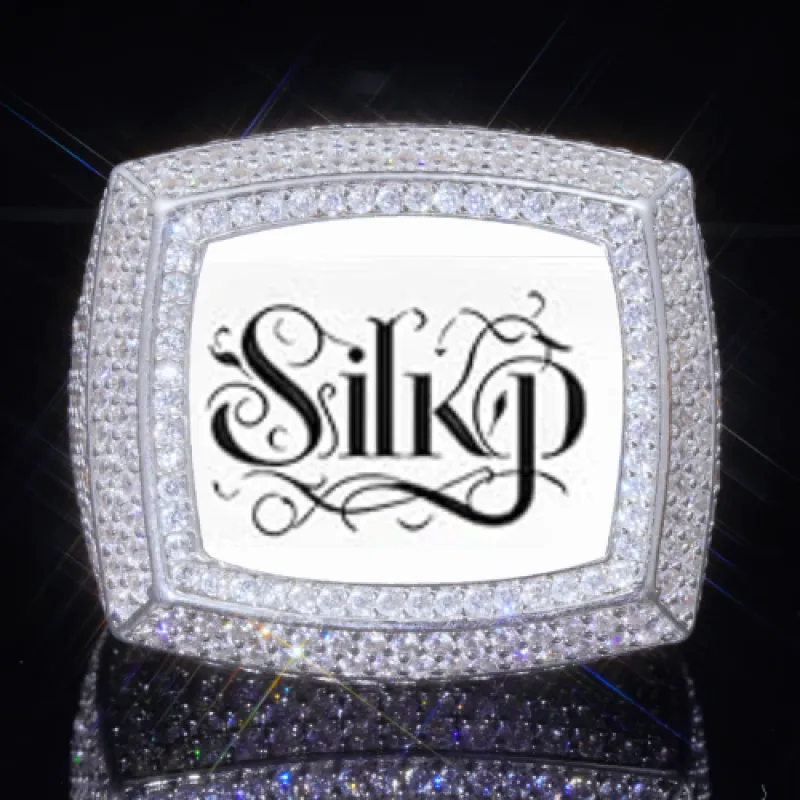 3D CUSTOM PICTURE ICED RING sold by The GUU Shop