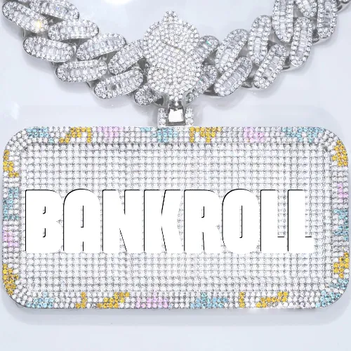 CUSTOM LETTER NECKLACE 3D COLORFUL SQUARE sold by The GUU Shop