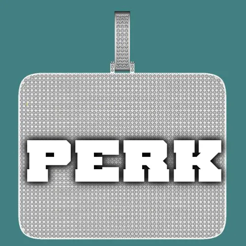 CUSTOM LETTER NECKLACE 3D BIG SQUARE sold by The GUU Shop