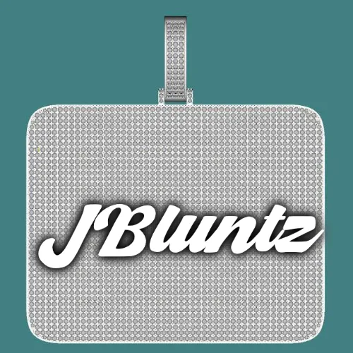 CUSTOM LETTER NECKLACE 3D BIG SQUARE sold by The GUU Shop