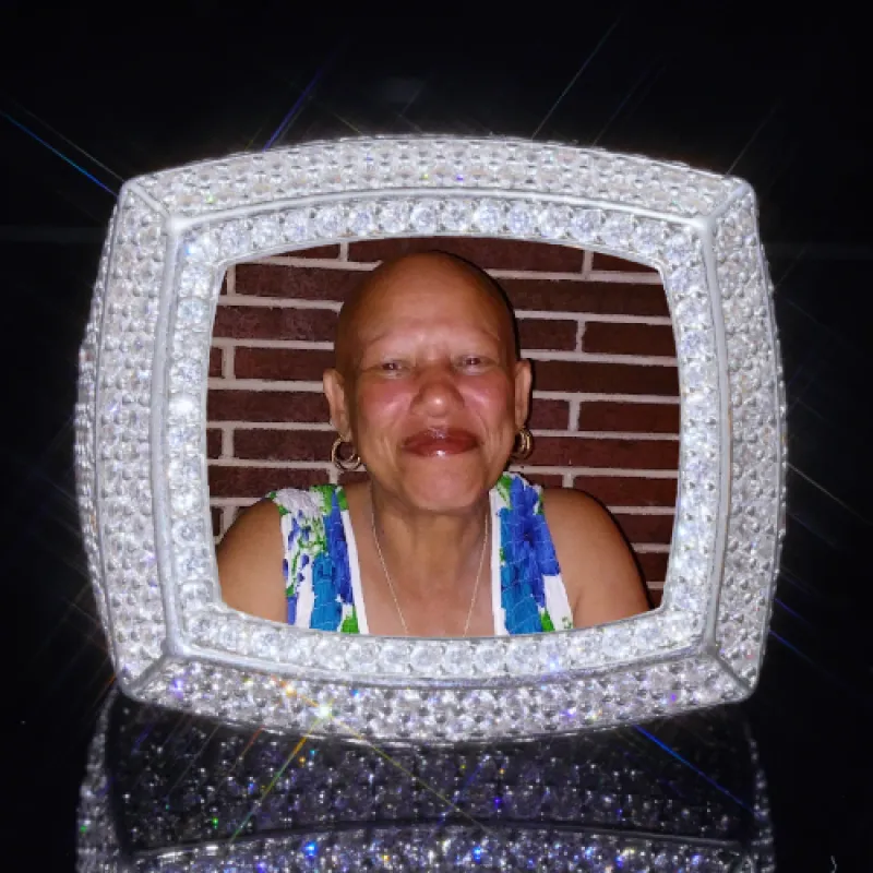 3D CUSTOM PICTURE ICED RING sold by The GUU Shop