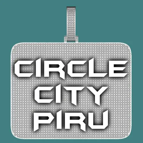 CUSTOM LETTER NECKLACE 3D BIG SQUARE sold by The GUU Shop