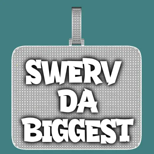 CUSTOM LETTER NECKLACE 3D BIG SQUARE sold by The GUU Shop