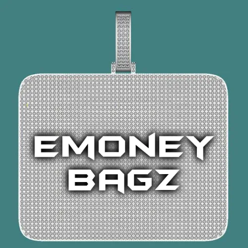 CUSTOM LETTER NECKLACE 3D BIG SQUARE sold by The GUU Shop