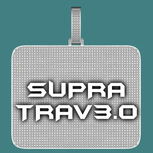 CUSTOM LETTER NECKLACE 3D BIG SQUARE sold by The GUU Shop