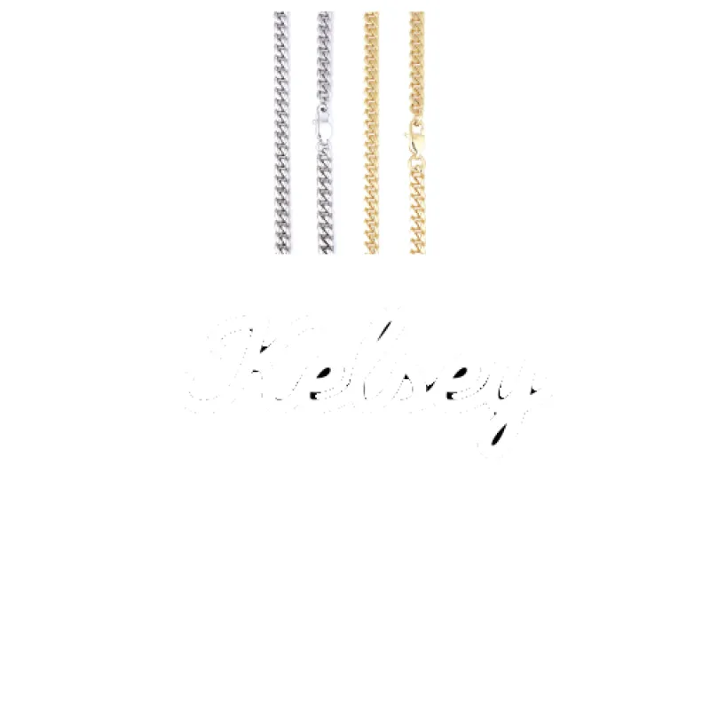 Script Custom Letter Necklace sold by The GUU Shop