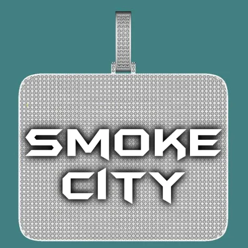 CUSTOM LETTER NECKLACE 3D BIG SQUARE sold by The GUU Shop