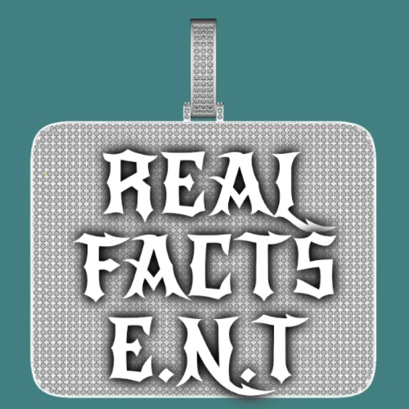 CUSTOM LETTER NECKLACE 3D BIG SQUARE sold by The GUU Shop