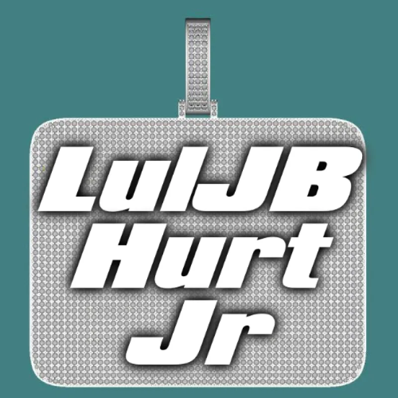 CUSTOM LETTER NECKLACE 3D BIG SQUARE sold by The GUU Shop