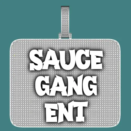 CUSTOM LETTER NECKLACE 3D BIG SQUARE sold by The GUU Shop