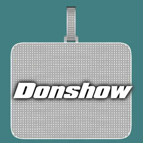 CUSTOM LETTER NECKLACE 3D BIG SQUARE sold by The GUU Shop